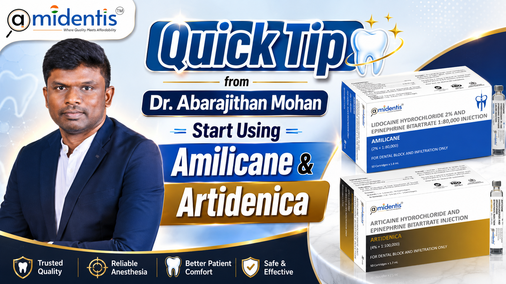 Quick Tip from Dr. Abarajithan Mohan