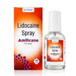 Amilicane 10 percent lidocaine topical anesthetic spray for pain relief by Amidentis