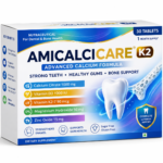 Amicalcicare K2 – Advanced Calcium Formula | 30 Tablets