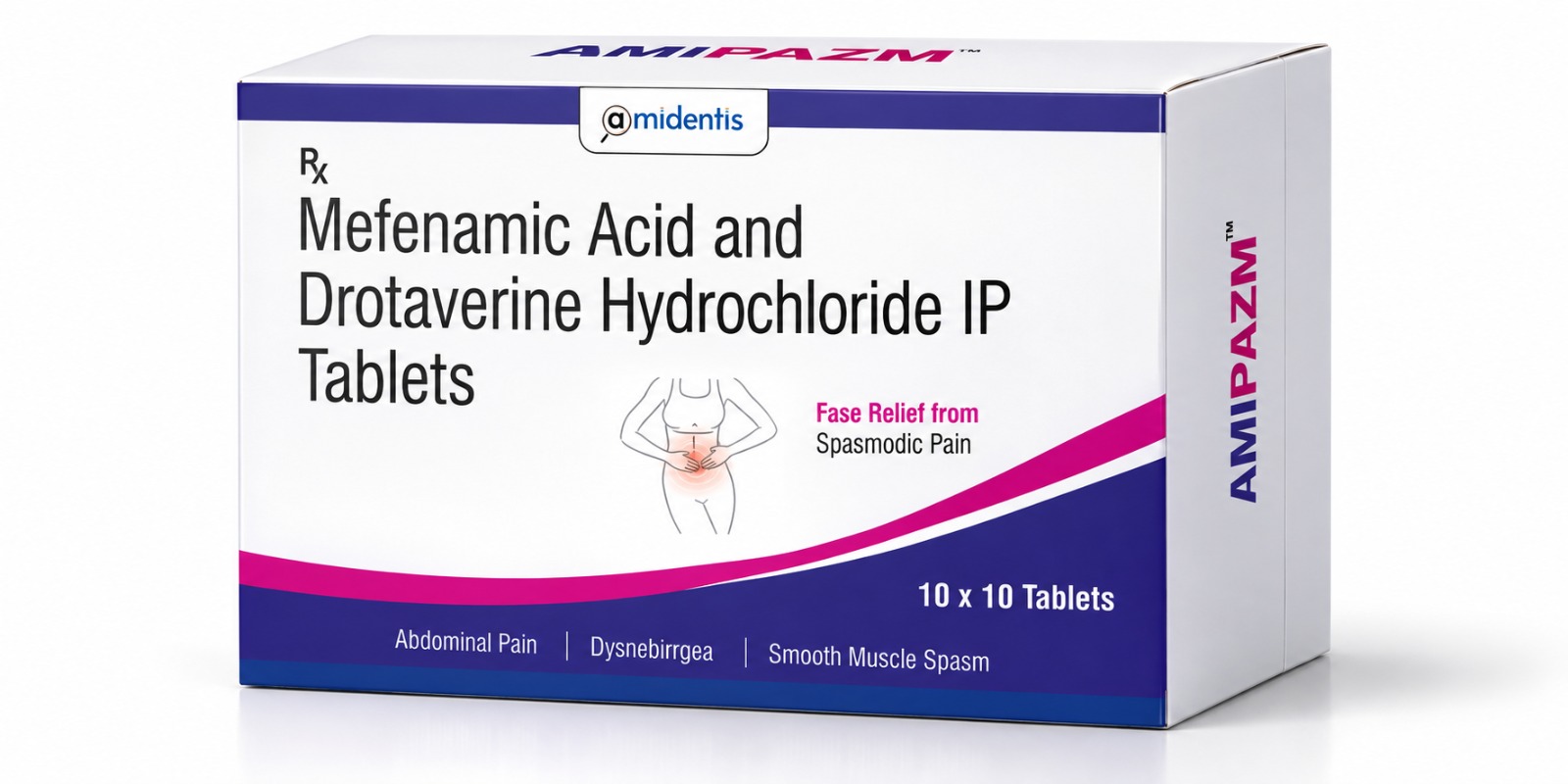 WhatsApp Image 2026-08-17 at 3.40.25 PM AMIPAZM – Mefenamic Acid & Drotaverine Hydrochloride IP Tablets - Image 1